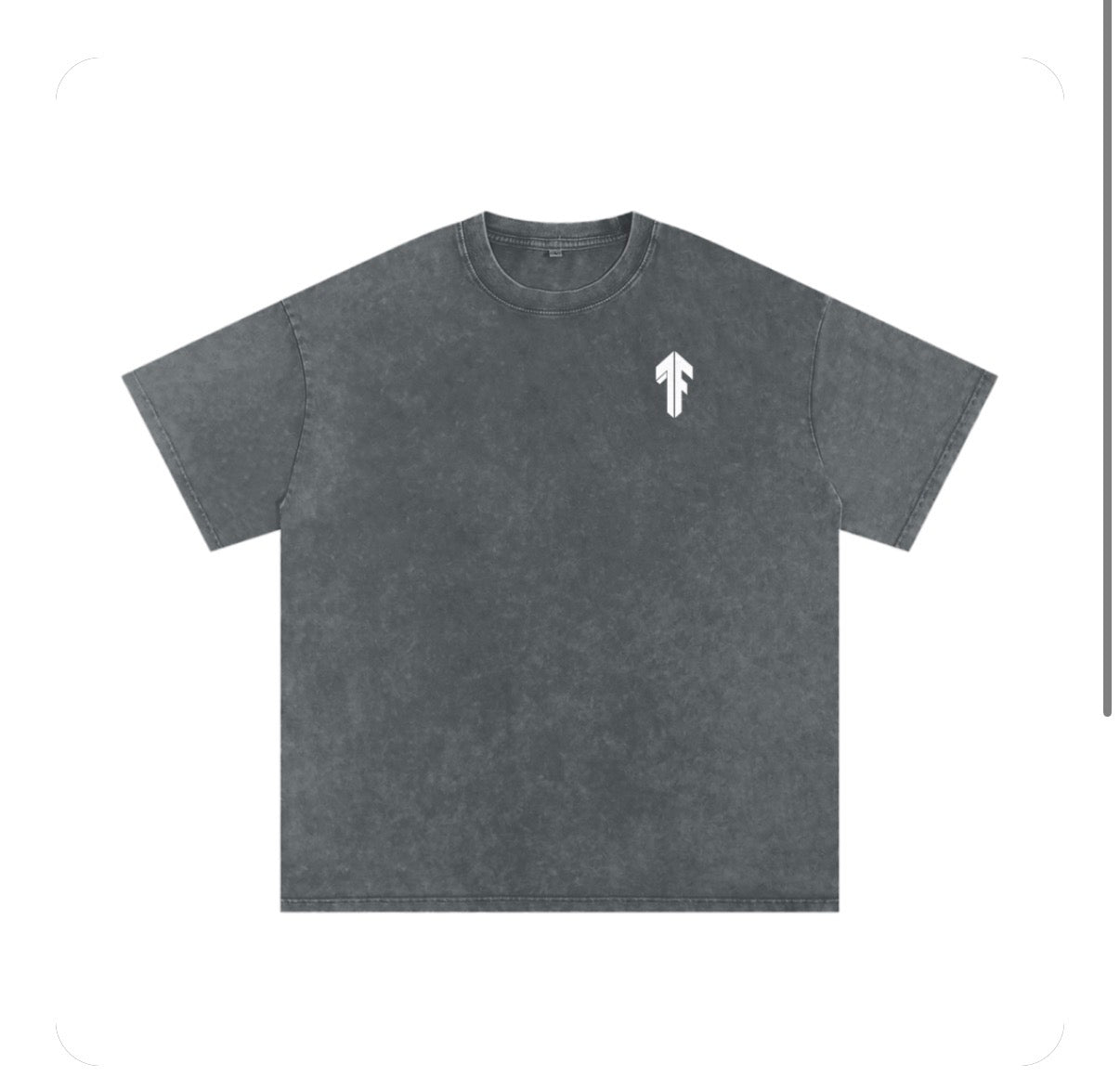 Snow Washed TrueForm Oversized Tee